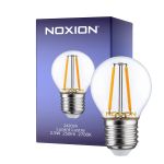 Noxion Lucent Lustre LED E27 Boule Filament Claire 2.5W 250lm - 827 Blanc Très Chaud - Équivalent 25W