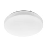 Eglo Mur et Plafonnier Frania Acier Blanc 10W 1100lm - 830 Blanc Chaud | IP20 