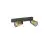 SLV Puri 2.0 Aluminium Spot Noir | Convient pour 2x GU10