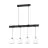 Eglo Suspension Luminaire Townshend 8 Acier Bois Noir | IP20 - Convient pour 4x E27 